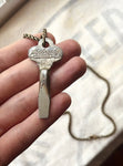 "A Helping Hand" Vintage Screwdriver Key Necklace
