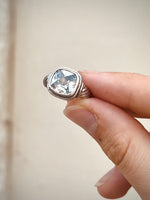 Vintage Quartz Crystal Ring