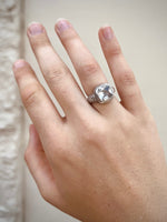 Vintage Quartz Crystal Ring