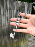 "Gatekeeper" Antique Skeleton Key Necklace