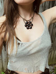 "Wheel Works" Old Spigot Handle Double Strand Necklace