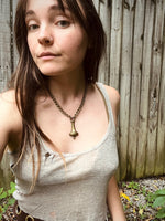 "Enter the Realm" Antique Door Knocker Necklace