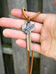 "Anything Is Possible " Vintage Key & Eagle Necklace