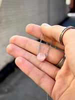 "An Ounce of Love" Rose Quartz Necklace